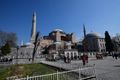 The Hagia Sophia in Istanbul Turkey, this time in a shot that is really bad. Yes you get everything in one shot, but everyhting feels wrong about this picture (it is embarrassing to show it here actually). It is not natural, things that are straight are visibly skewed, and it disturbs a lot. It is a good example of what you end up with most of the time if you do not have much experience with a very wide angle.