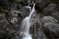 Waterfall near Davos, Switzerland, a long exposure shot at 1/8s.